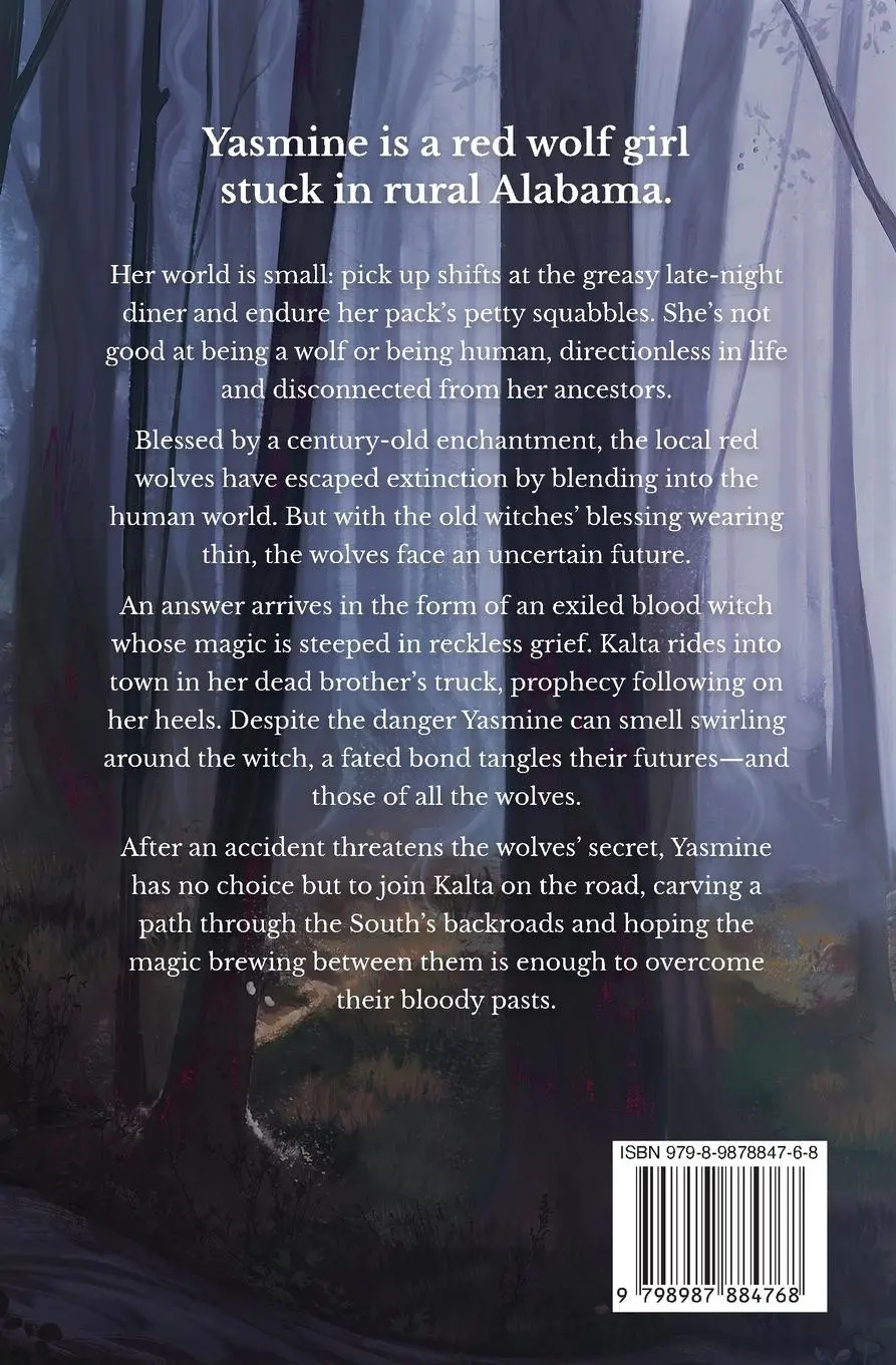 Rückseite: 9798987884768 | A Wolf Steps in Blood | Tamara Jerée | Taschenbuch | Englisch | 2024
