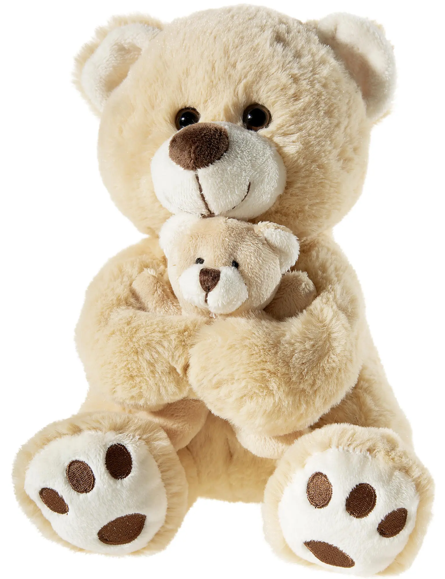 Cover: 4001750504868 | BÄR hellbraun mit Baby (Plüsch, 18cm) | 504868 | 2025 | Heunec