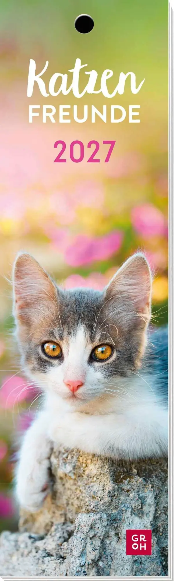 Cover: 4036442014868 | Lesezeichenkalender 2027: Katzenfreunde | Groh Verlag | Kalender