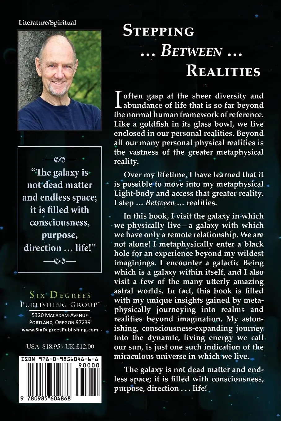 Rückseite: 9780985604868 | Stepping Between Realities | Michael J. Roads | Taschenbuch | Englisch