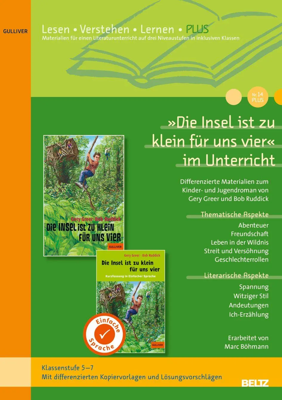 Cover: 9783407824868 | 'Die Insel ist zu klein für uns vier' im Unterricht | Marc Böhmann