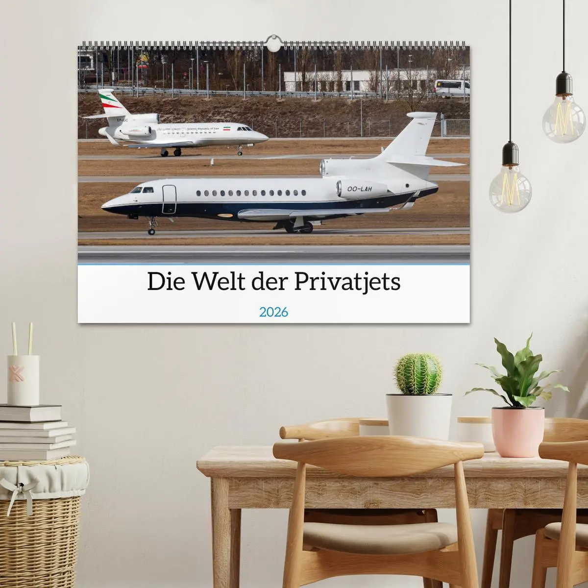 Bild: 9783457324868 | Die Welt der Privatjets (Wandkalender 2026 DIN A2 quer), CALVENDO...