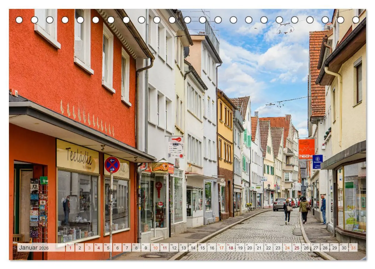 Bild: 9783457634868 | Reutlingen Impressionen (Tischkalender 2026 DIN A5 quer), CALVENDO...