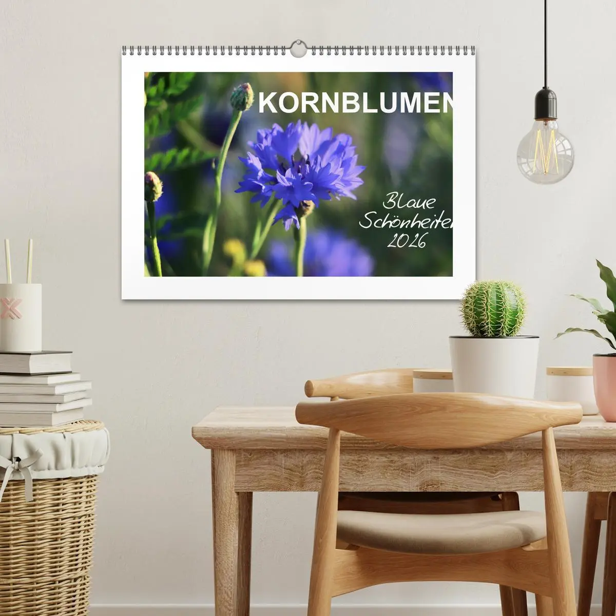 Bild: 9783457874868 | Kornblumen - Blaue Schönheiten (Wandkalender 2026 DIN A3 quer),...