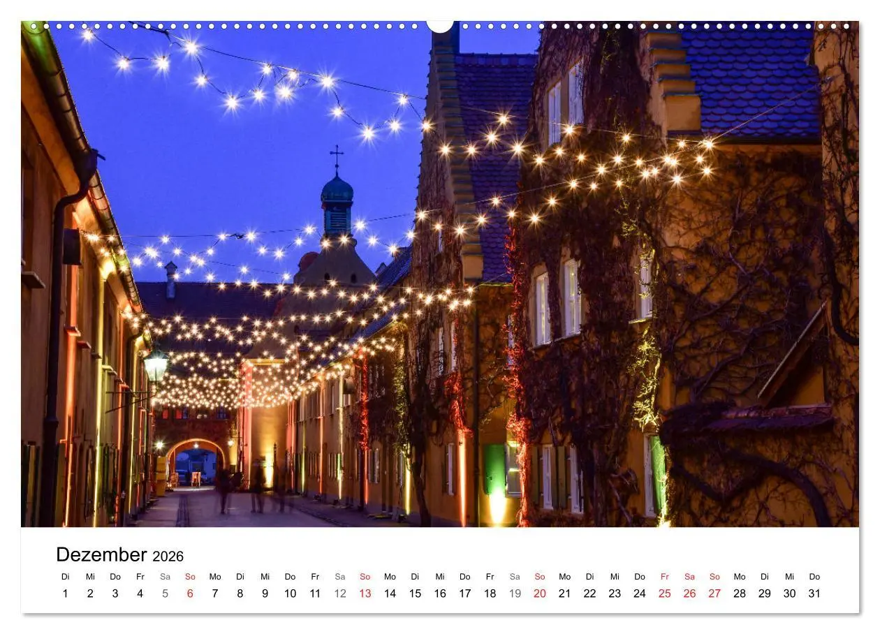 Bild: 9783457944868 | Augsburg - Die Highlights der schwäbischen Metropole (Wandkalender...