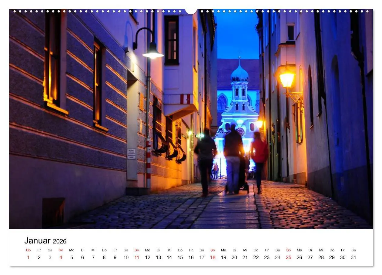 Bild: 9783457944868 | Augsburg - Die Highlights der schwäbischen Metropole (Wandkalender...