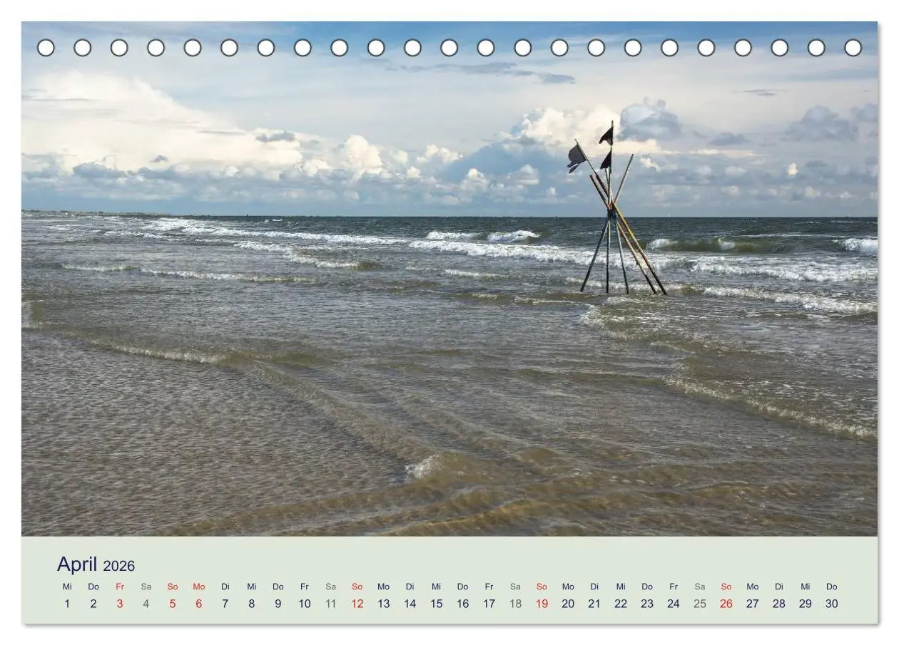 Bild: 9783516034868 | Fanø - Himmel, Hav og mere (Tischkalender 2026 DIN A5 quer),...