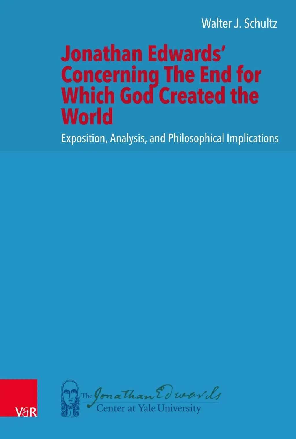Cover: 9783525564868 | Jonathan Edwards Concerning The End for Which God Created the World