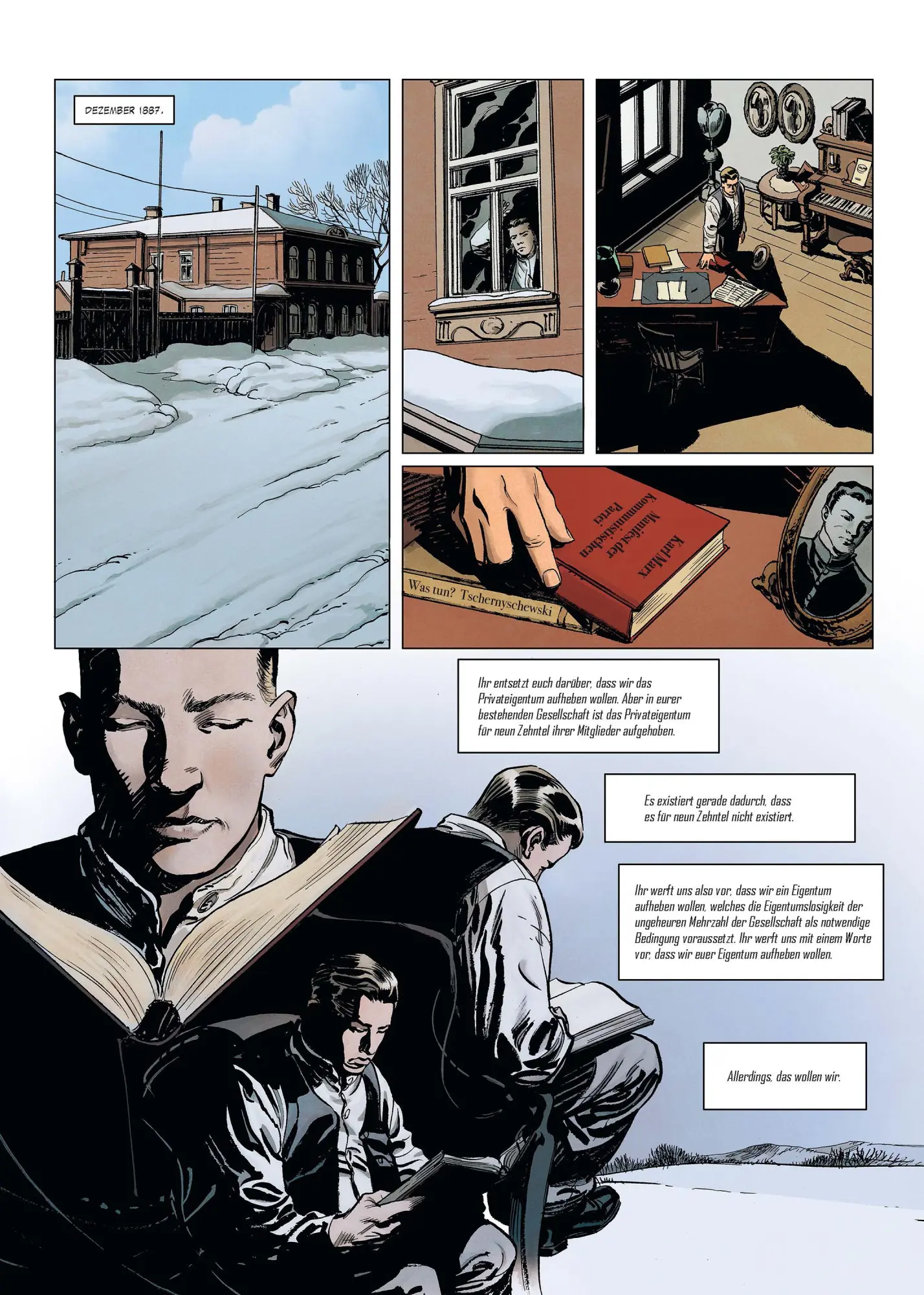 Bild: 9783987214868 | Lenin | (Graphic Novel) | Antoine Ozanam | Buch | 56 S. | Deutsch
