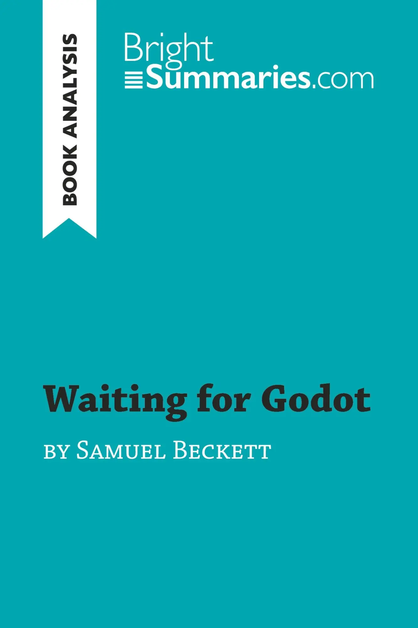 Cover: 9782806294968 | Waiting for Godot by Samuel Beckett (Book Analysis) | Bright Summaries