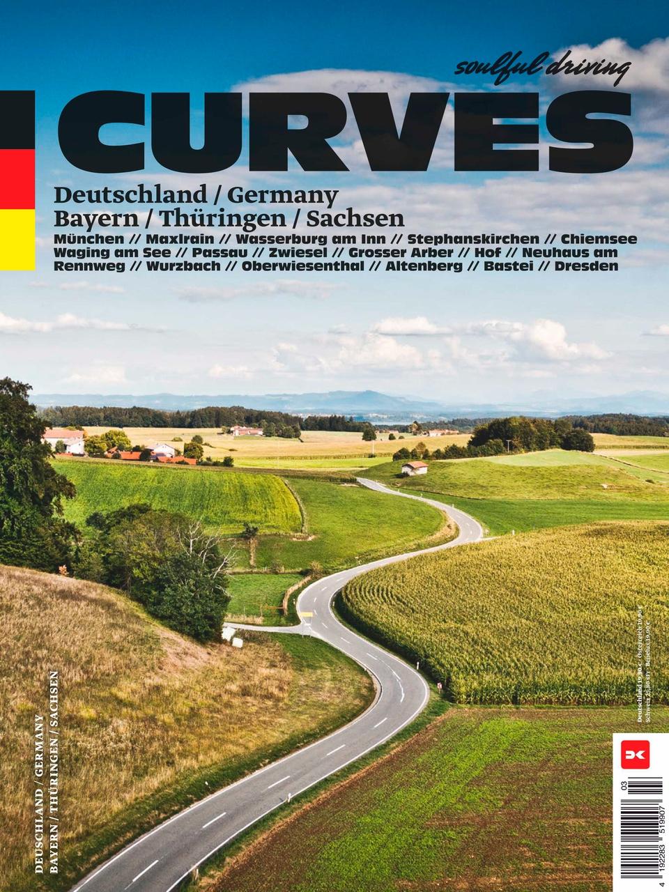 Cover: 9783667124968 | CURVES Deutschlands Südosten / Germany's Southeast | Stefan Bogner
