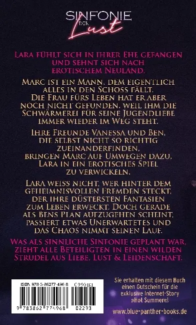 Bild: 9783862774968 | Sinfonie der Lust Erotischer Roman | Ayana Hunter | Taschenbuch | 2024