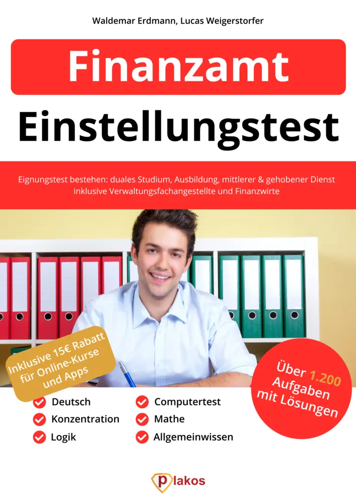 Cover: 9783948144968 | Einstellungstest Finanzamt | Waldemar Erdmann (u. a.) | Buch | 312 S.