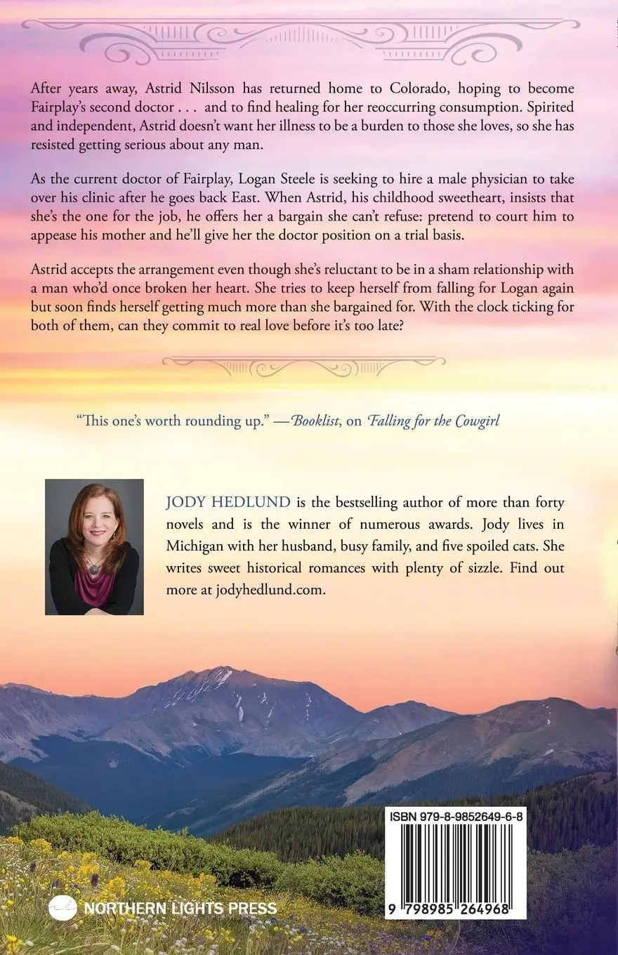 Rückseite: 9798985264968 | Committing to the Cowgirl | A Sweet Historical Romance | Jody Hedlund