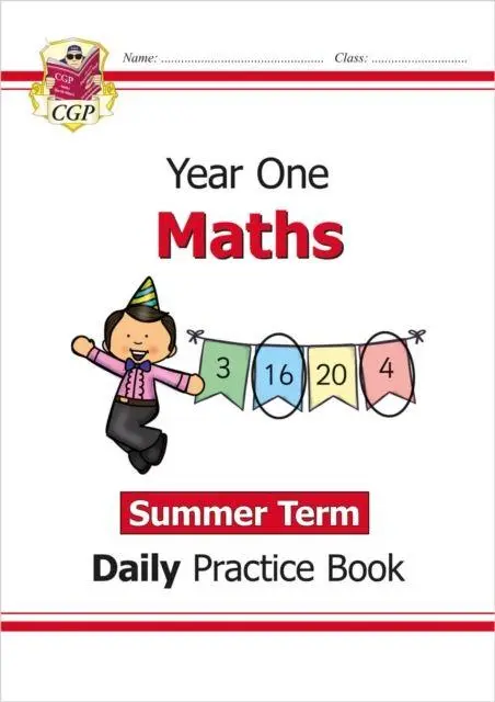 Cover: 9781789085068 | KS1 Maths Year 1 Daily Practice Book: Summer Term | Cgp Books | Buch
