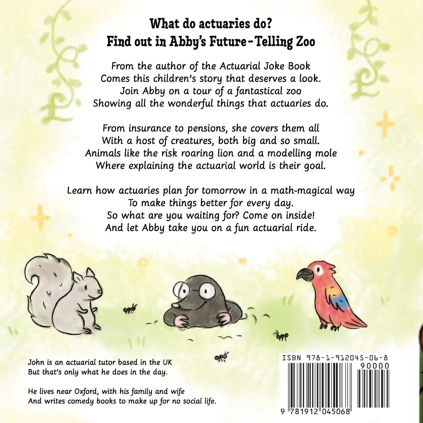 Rückseite: 9781912045068 | Actuary Abby and the Future-Telling Zoo | John Lee | Taschenbuch