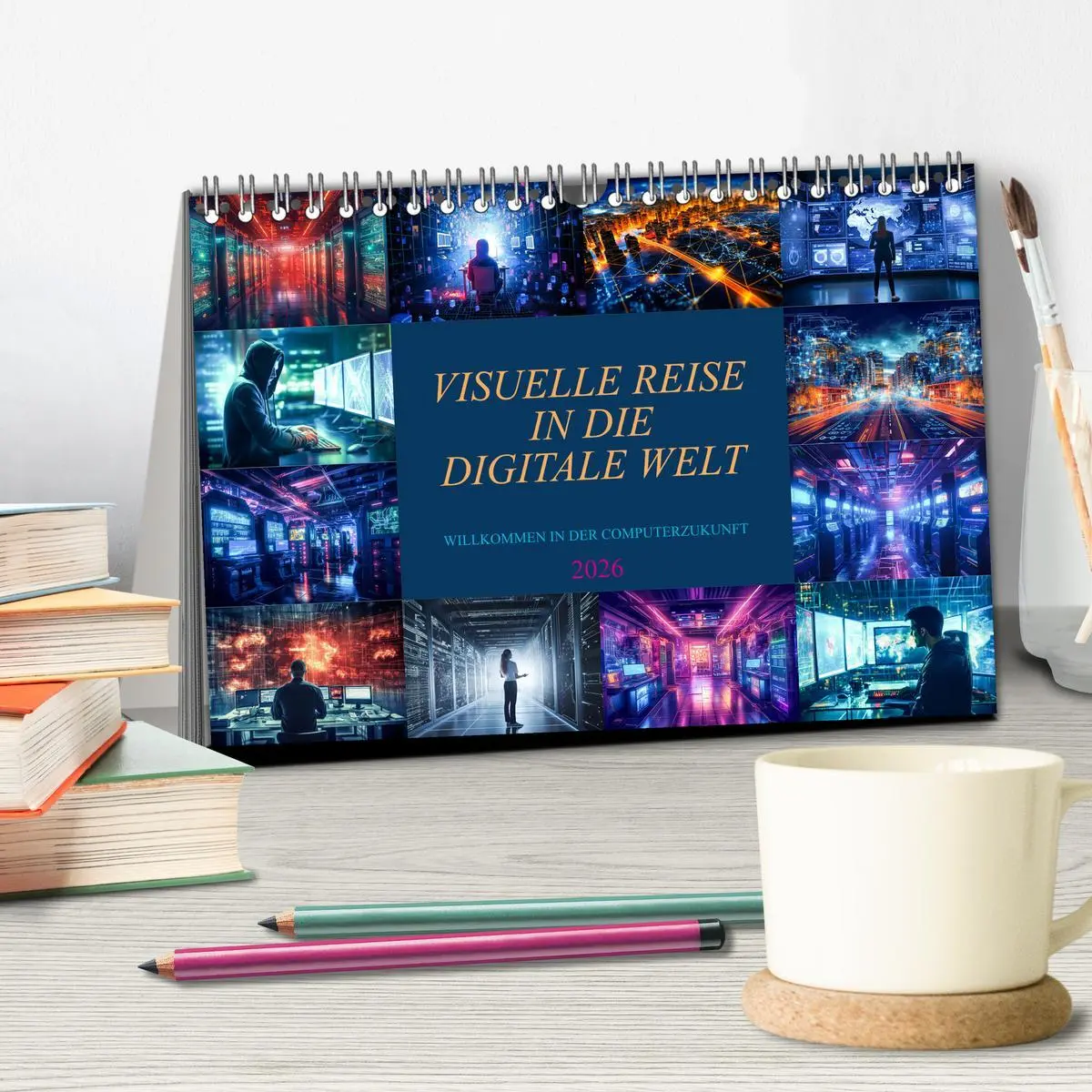 Bild: 9783457515068 | Visuelle Reise in die digitale Welt (Tischkalender 2026 DIN A5...