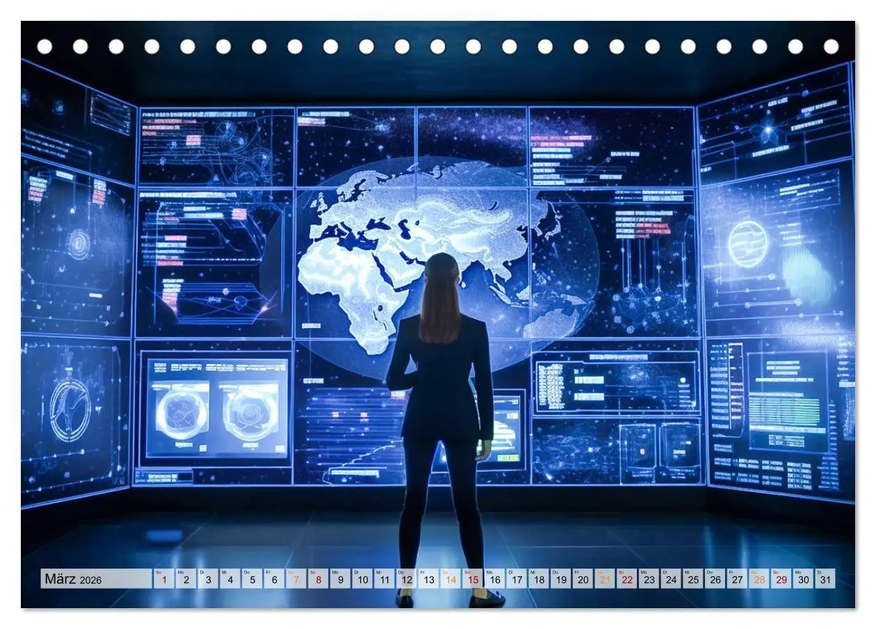 Bild: 9783457515068 | Visuelle Reise in die digitale Welt (Tischkalender 2026 DIN A5...