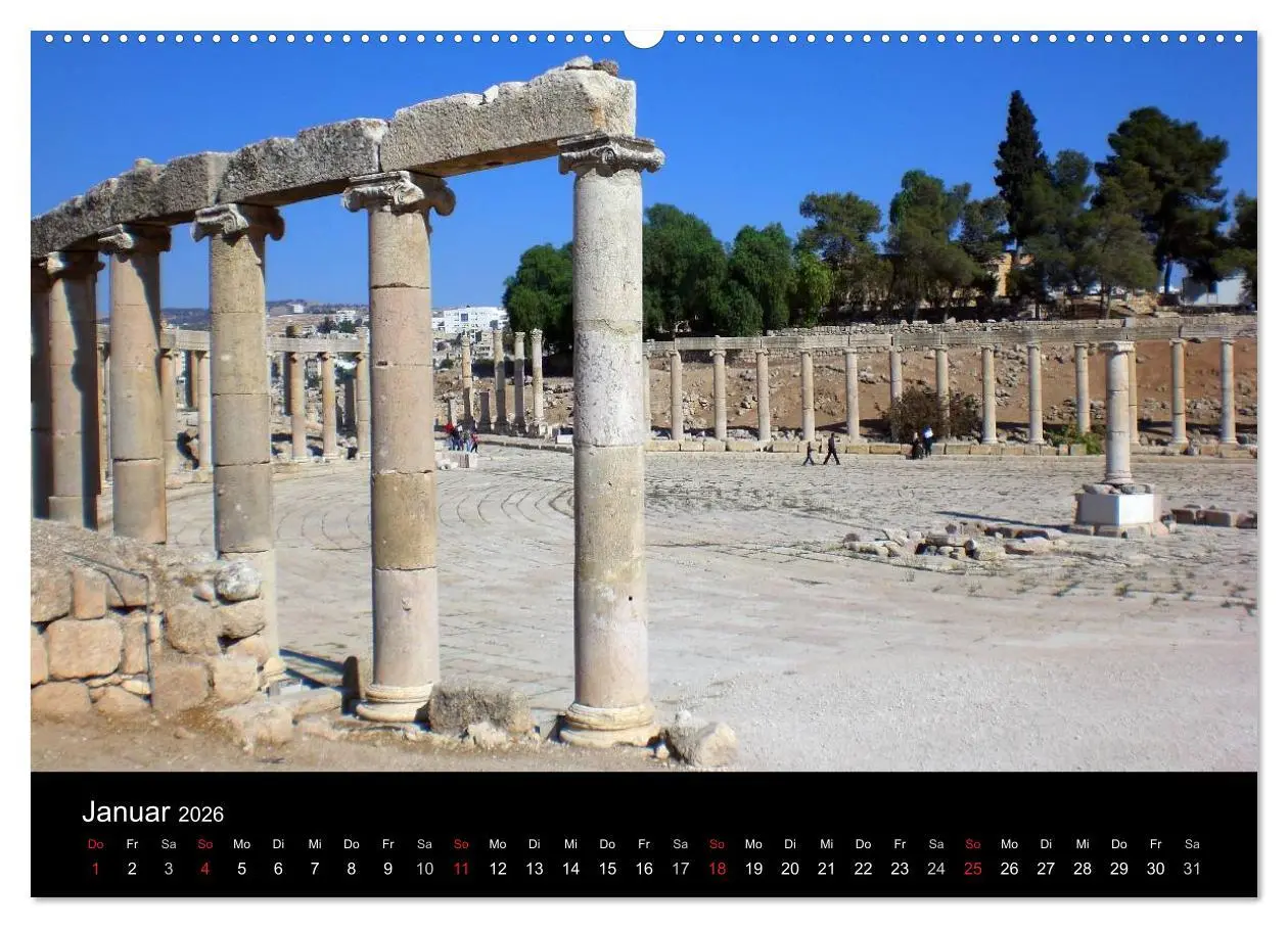 Bild: 9783516085068 | Faszinierendes Jordanien (Wandkalender 2026 DIN A2 quer), CALVENDO...