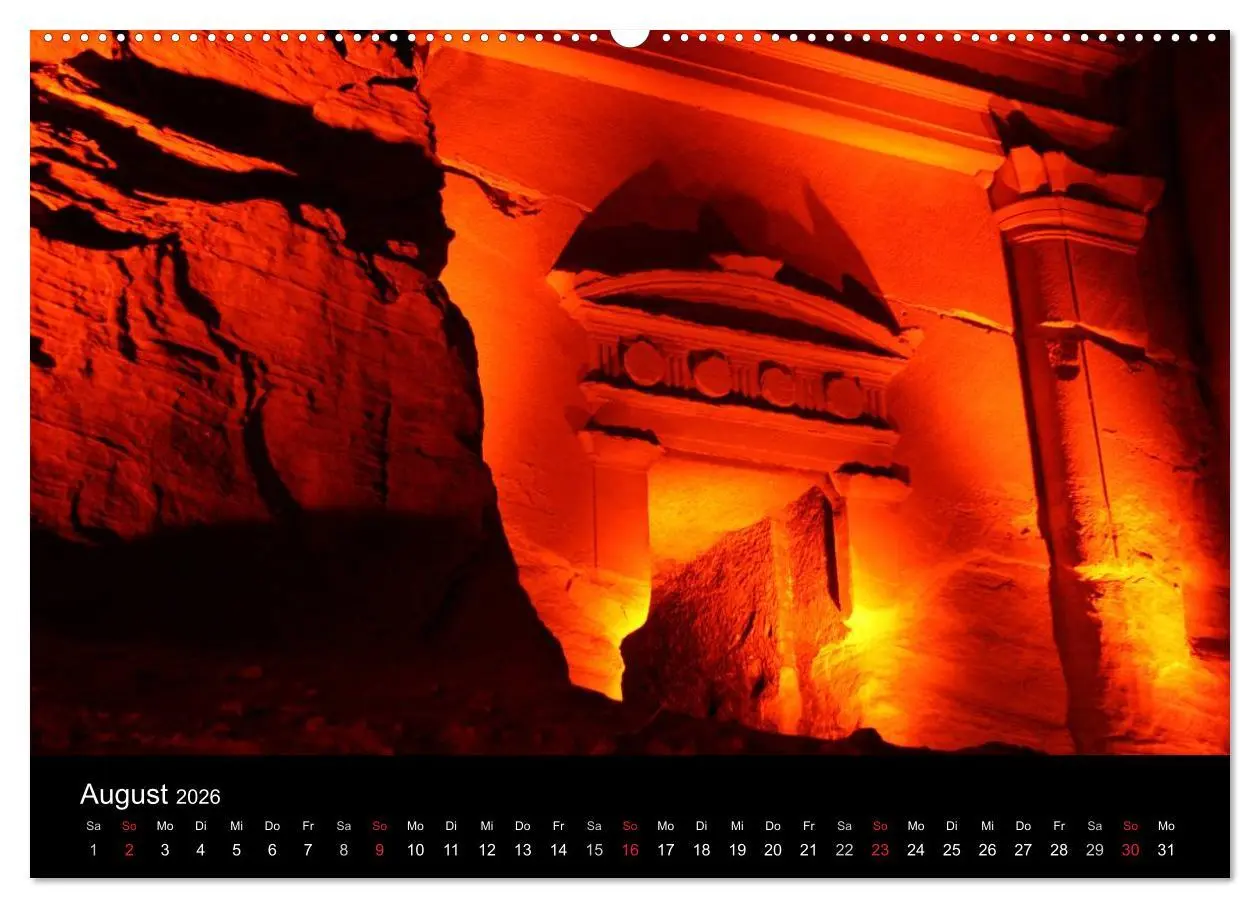 Bild: 9783516085068 | Faszinierendes Jordanien (Wandkalender 2026 DIN A2 quer), CALVENDO...