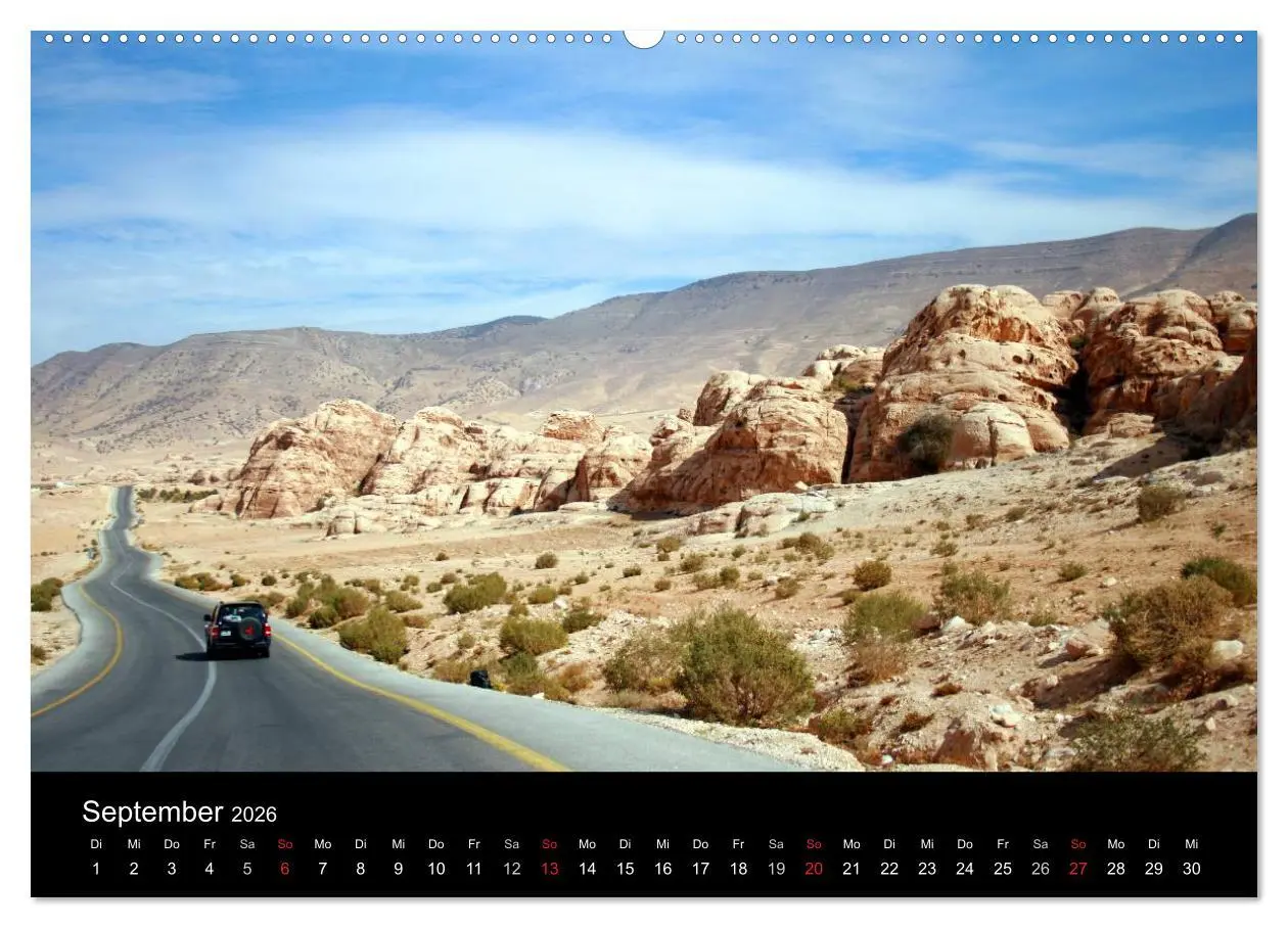 Bild: 9783516085068 | Faszinierendes Jordanien (Wandkalender 2026 DIN A2 quer), CALVENDO...