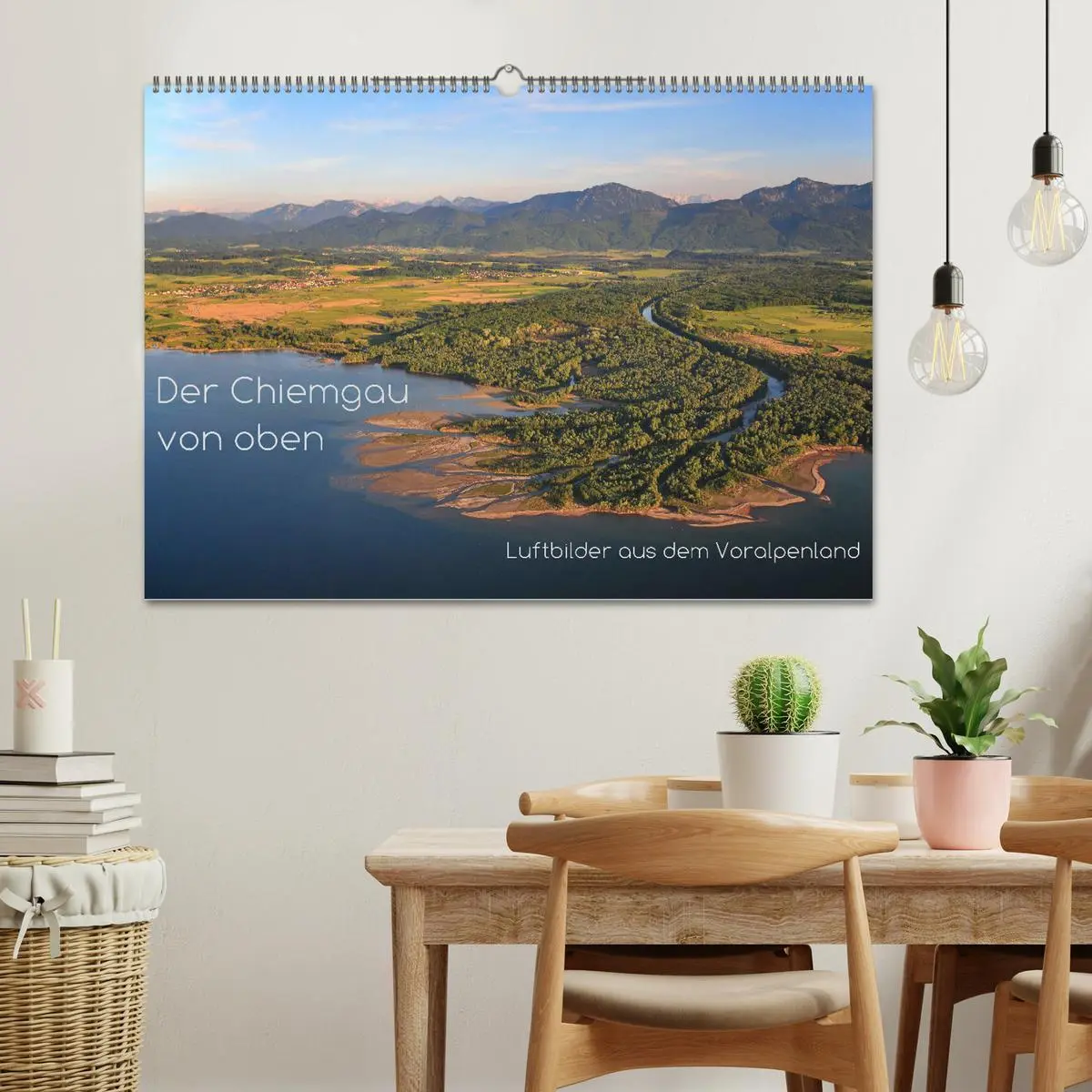 Bild: 9783516155068 | Der Chiemgau von oben (Wandkalender 2026 DIN A2 quer), CALVENDO...