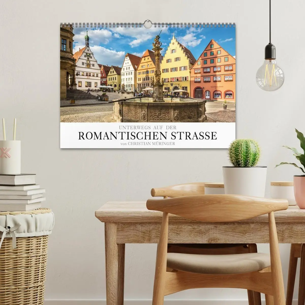 Bild: 9783594375068 | Unterwegs auf der Romantischen Strasse (Wandkalender 2027 DIN A3...