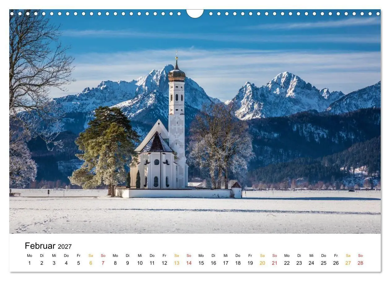 Bild: 9783594375068 | Unterwegs auf der Romantischen Strasse (Wandkalender 2027 DIN A3...