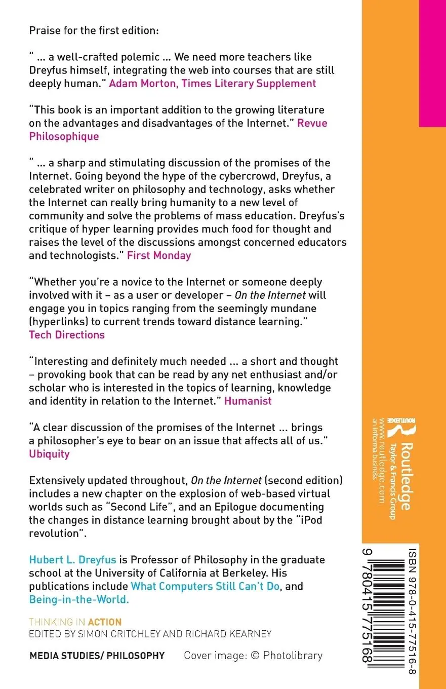 Rückseite: 9780415775168 | On the Internet | Hubert L. Dreyfus | Taschenbuch | Englisch | 2008