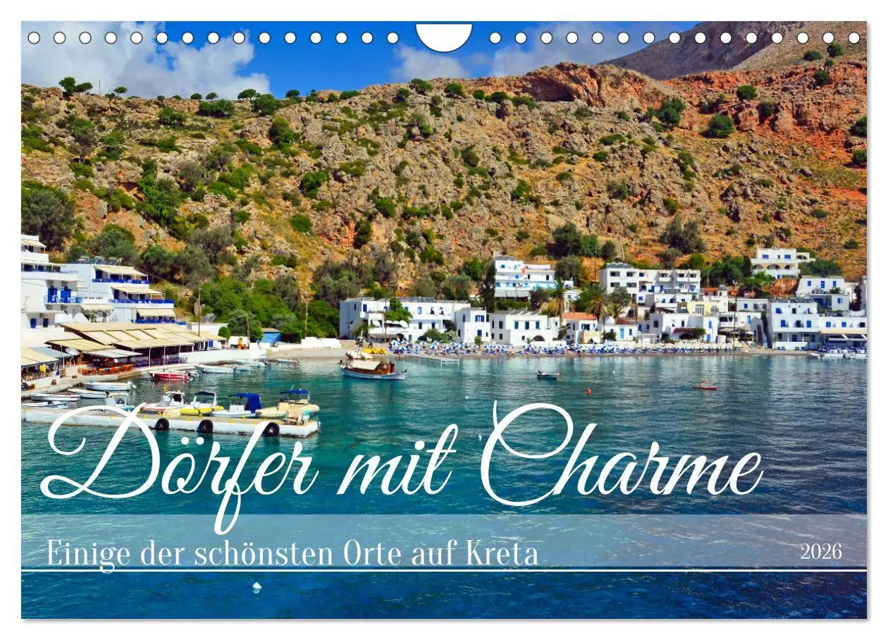 Cover: 9783457365168 | Dörfer mit Charme (Wandkalender 2026 DIN A4 quer), CALVENDO...