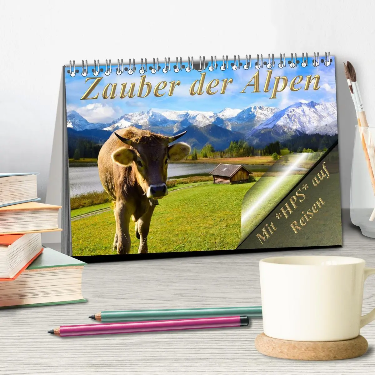 Bild: 9783457435168 | Zauber der Alpen (Tischkalender 2026 DIN A5 quer), CALVENDO...