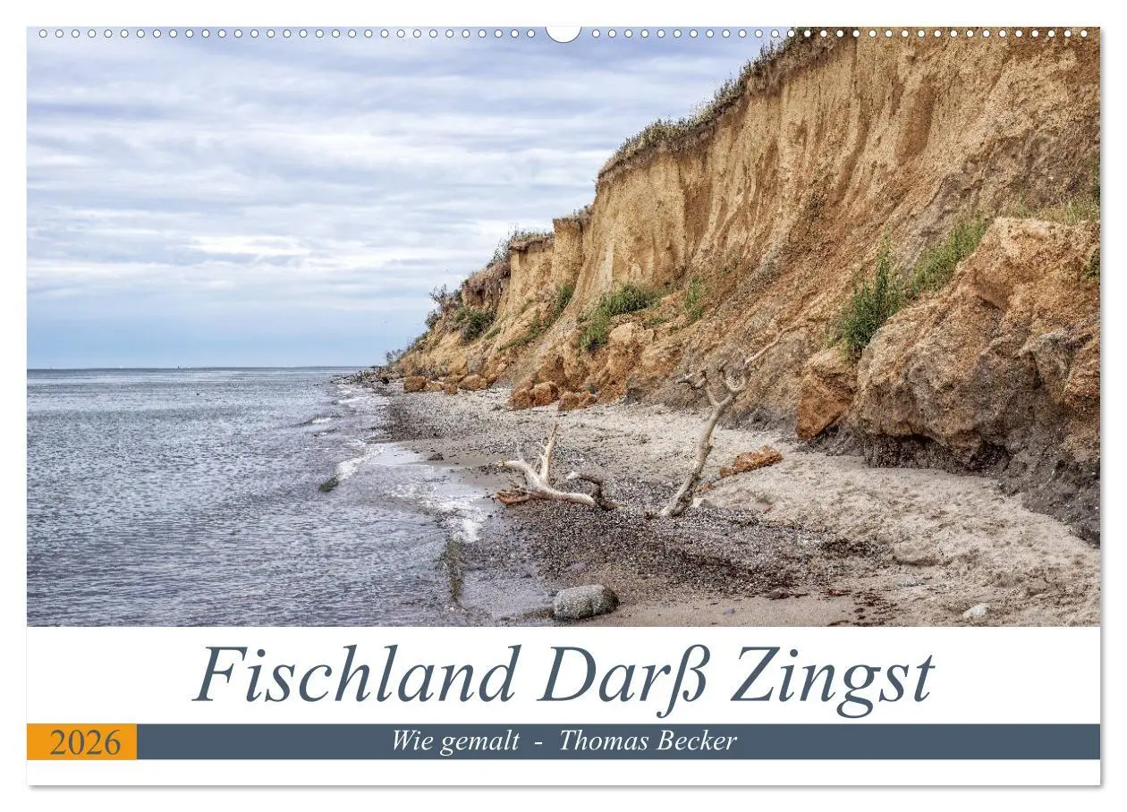 Cover: 9783457815168 | Fischland Darß Zingst - wie gemalt (Wandkalender 2026 DIN A2 quer),...