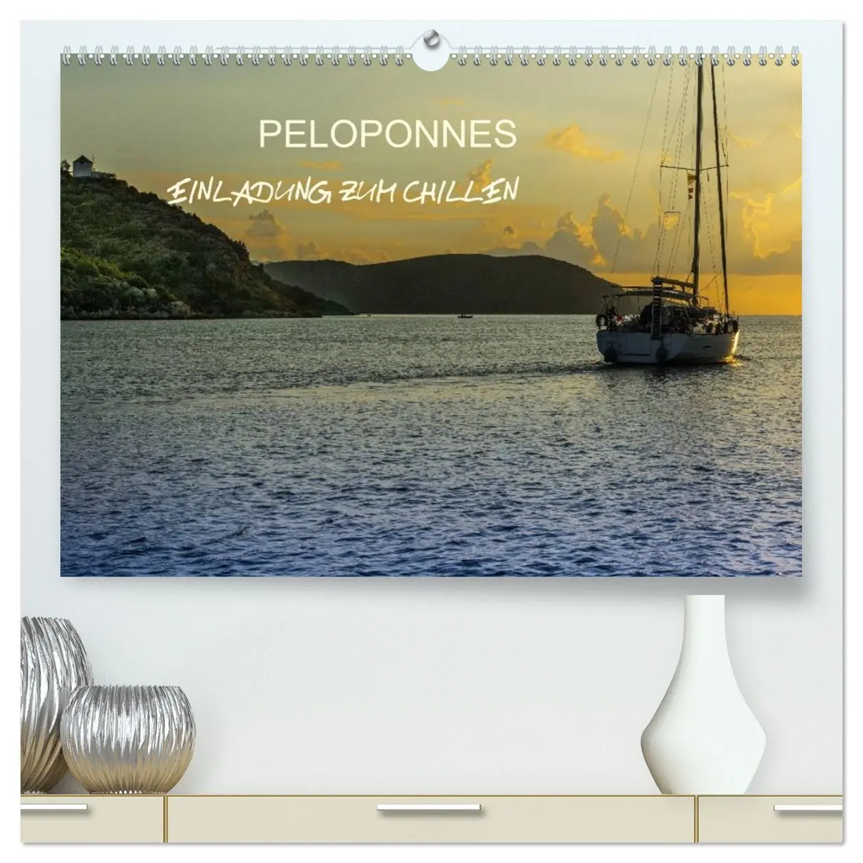 Cover: 9783516075168 | Peloponnes - Einladung zum Chillen (hochwertiger Premium...