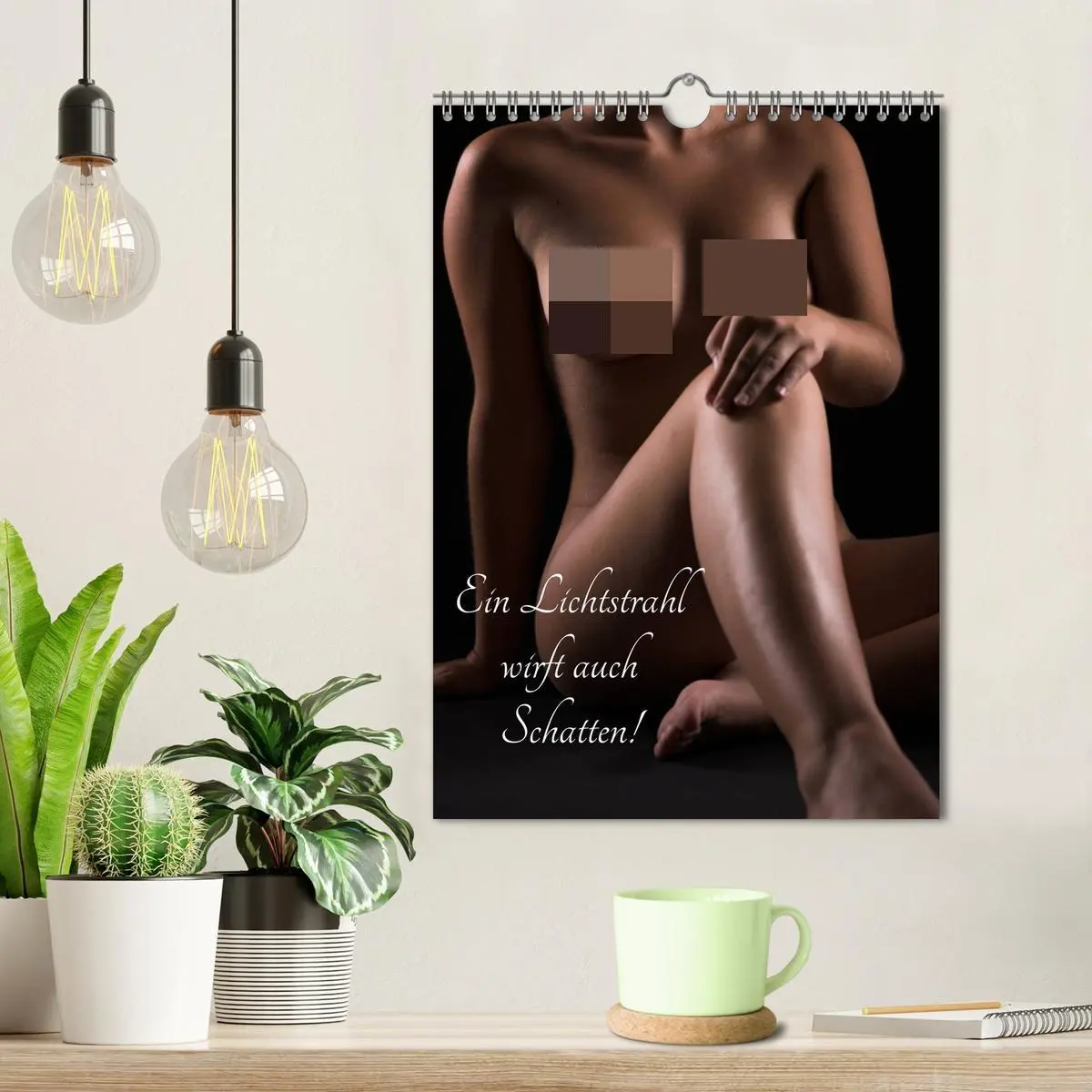 Bild: 9783516385168 | Ein Lichtstrahl wirft auch Schatten! (Wandkalender 2026 DIN A4...