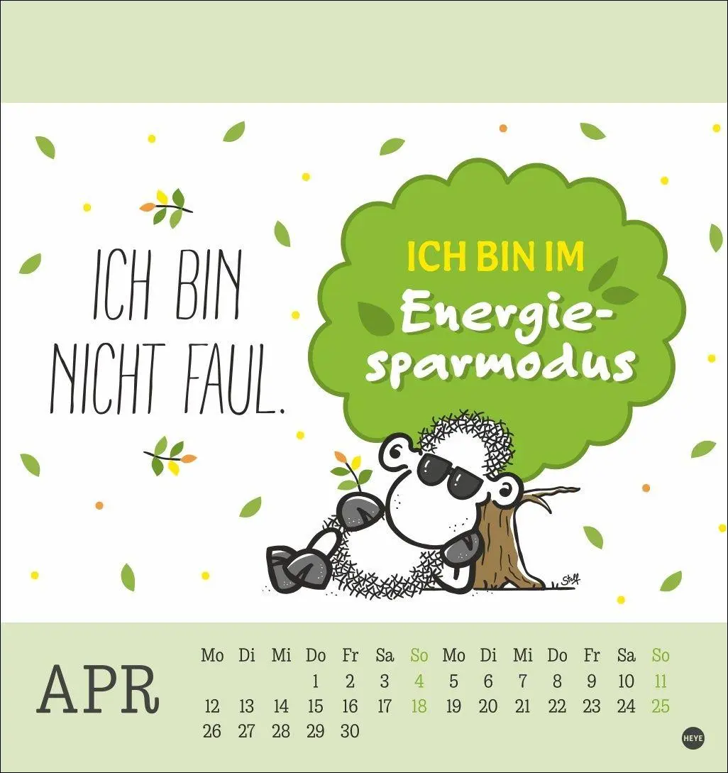 Bild: 9783756415168 | sheepworld Postkartenkalender 2027 | Heye | Kalender | Spiralbindung