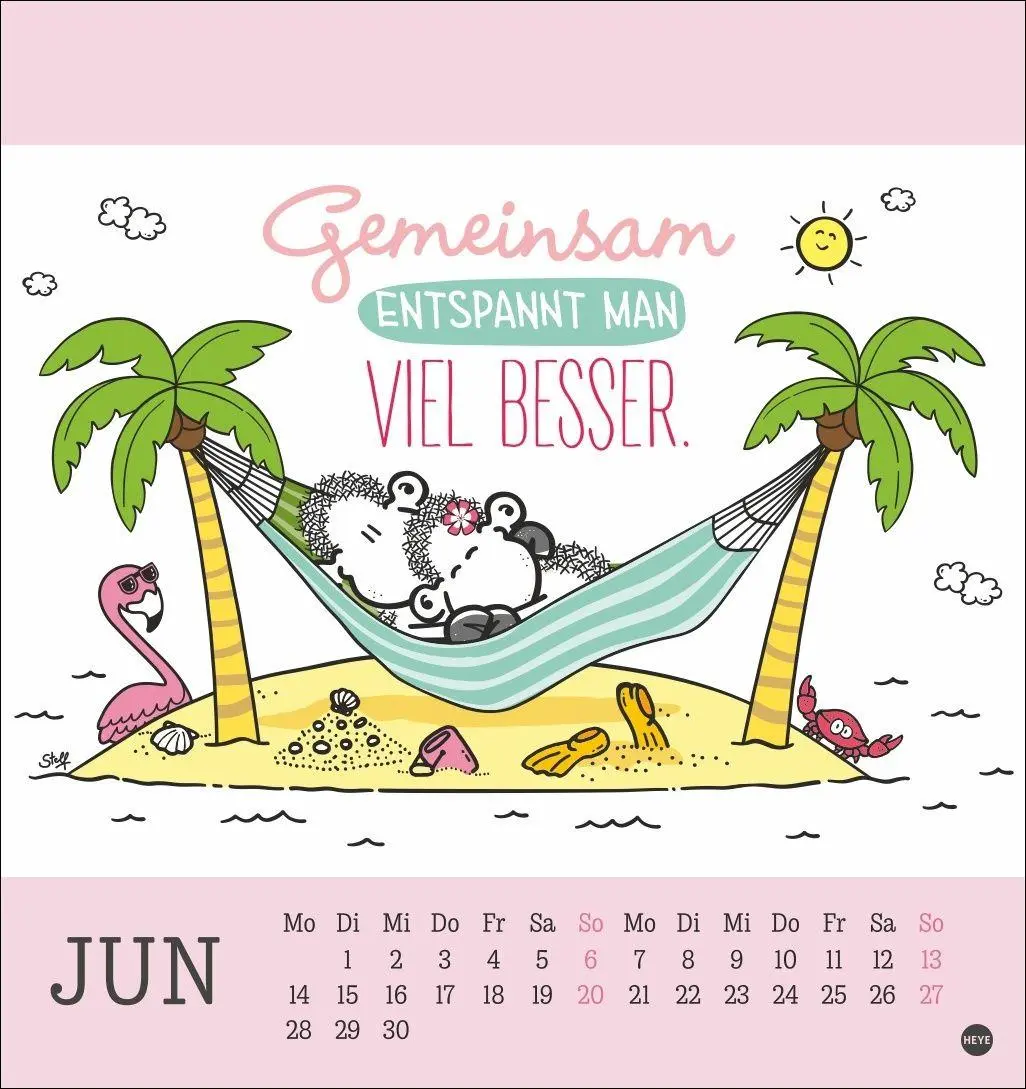 Bild: 9783756415168 | sheepworld Postkartenkalender 2027 | Heye | Kalender | Spiralbindung