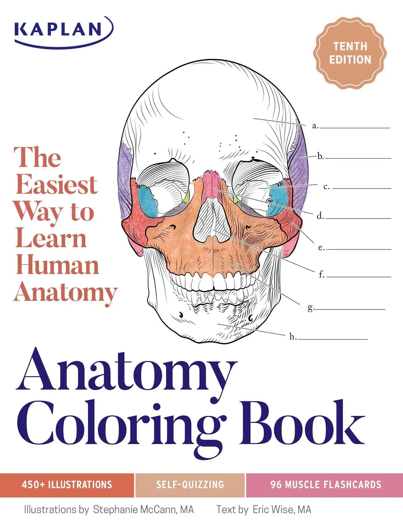 Cover: 9781506295268 | Anatomy Coloring Book with 450+ Realistic Medical Illustrations...