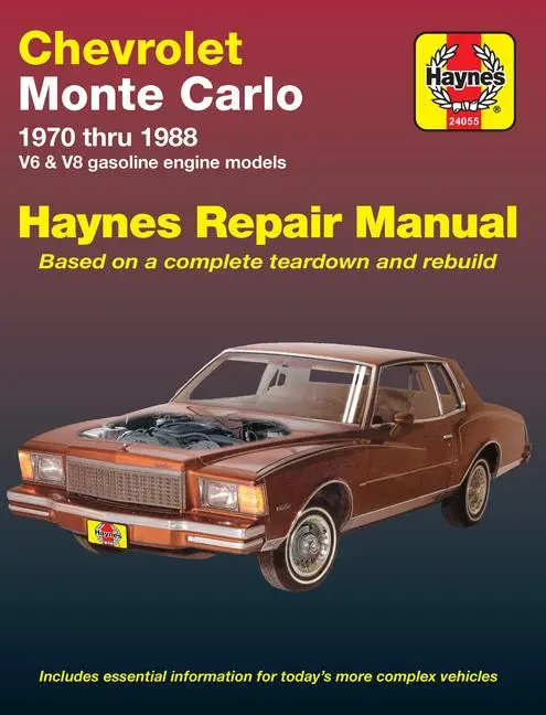 Cover: 9781850105268 | Chevrolet Monte Carlo 1970-88 | J H Haynes | Taschenbuch | Englisch