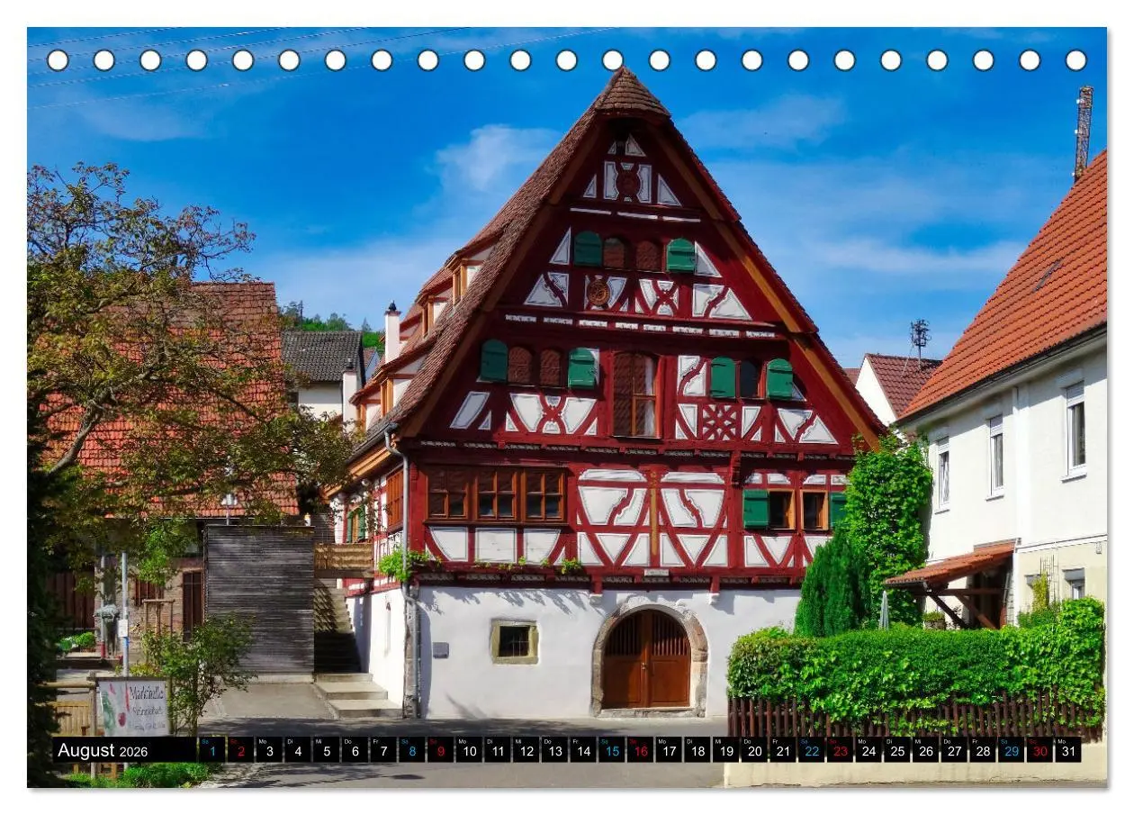 Bild: 9783457595268 | Weinstadt Strümpfelbach (Tischkalender 2026 DIN A5 quer), CALVENDO...