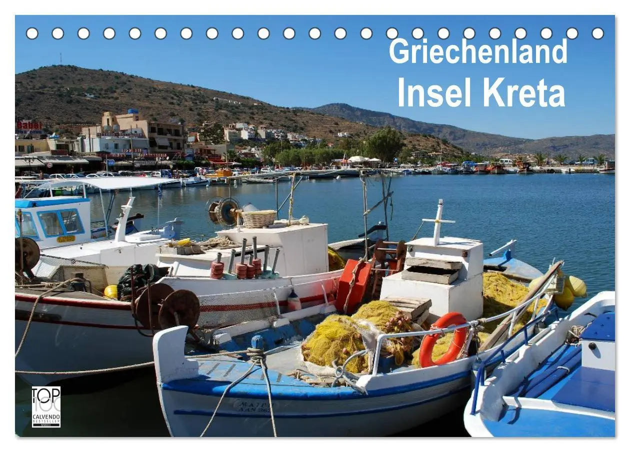 Cover: 9783516205268 | Griechenland - Insel Kreta (Tischkalender 2026 DIN A5 quer),...