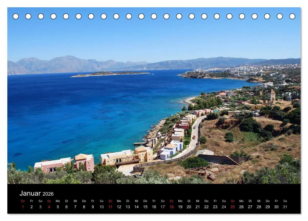 Bild: 9783516205268 | Griechenland - Insel Kreta (Tischkalender 2026 DIN A5 quer),...