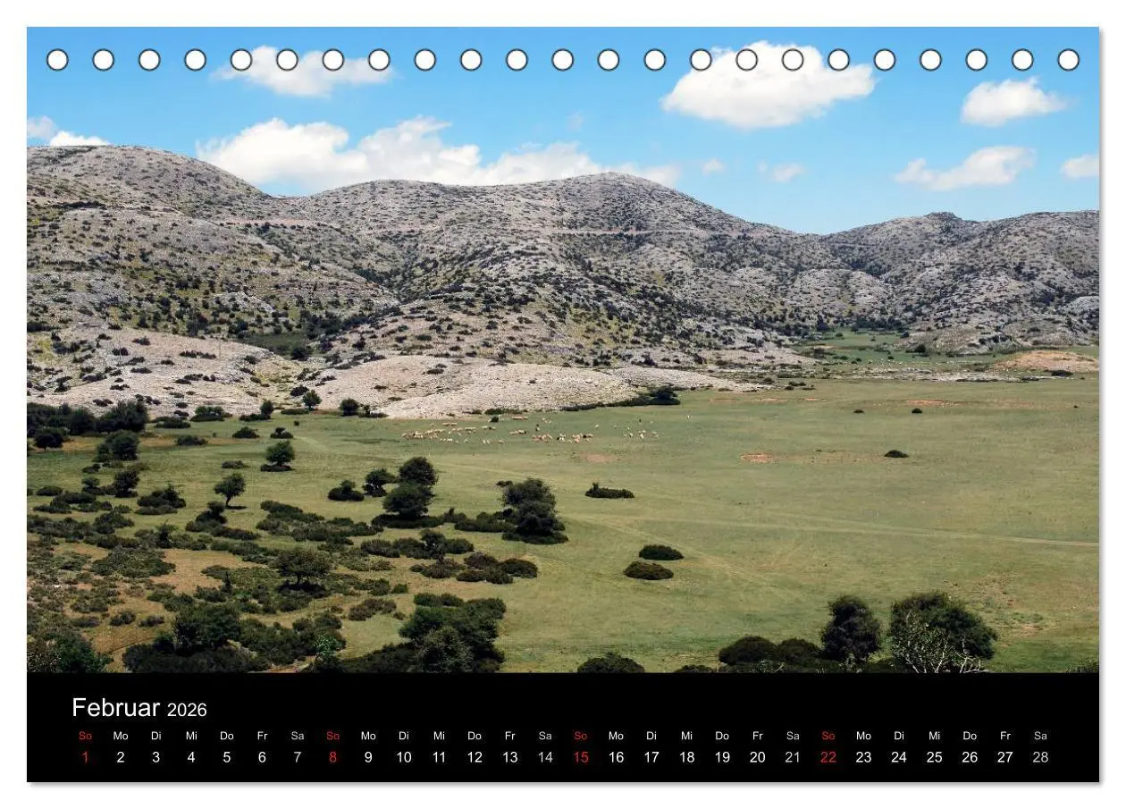 Bild: 9783516205268 | Griechenland - Insel Kreta (Tischkalender 2026 DIN A5 quer),...