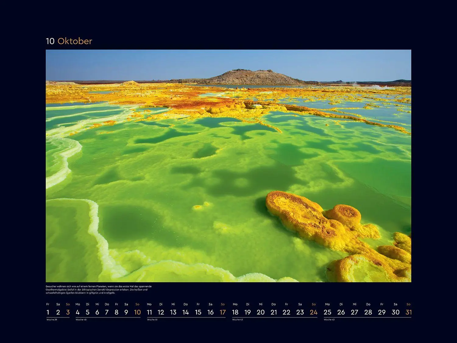 Bild: 9783965915268 | Farben der Erde - KUNTH Wandkalender 2027 | Kalender | 14 S. | Deutsch