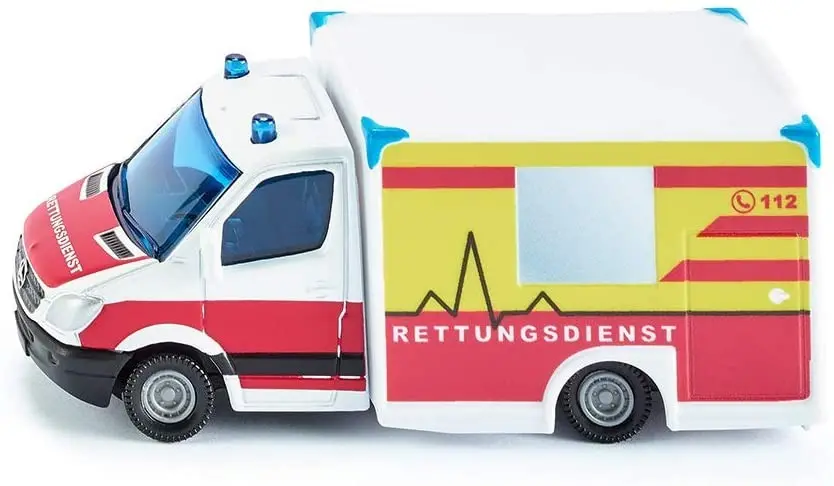 Cover: 4006874015368 | SIKU 1536 - Rettungswagen, rot/gelb/weiß | 1536 | Deutsch | 2019