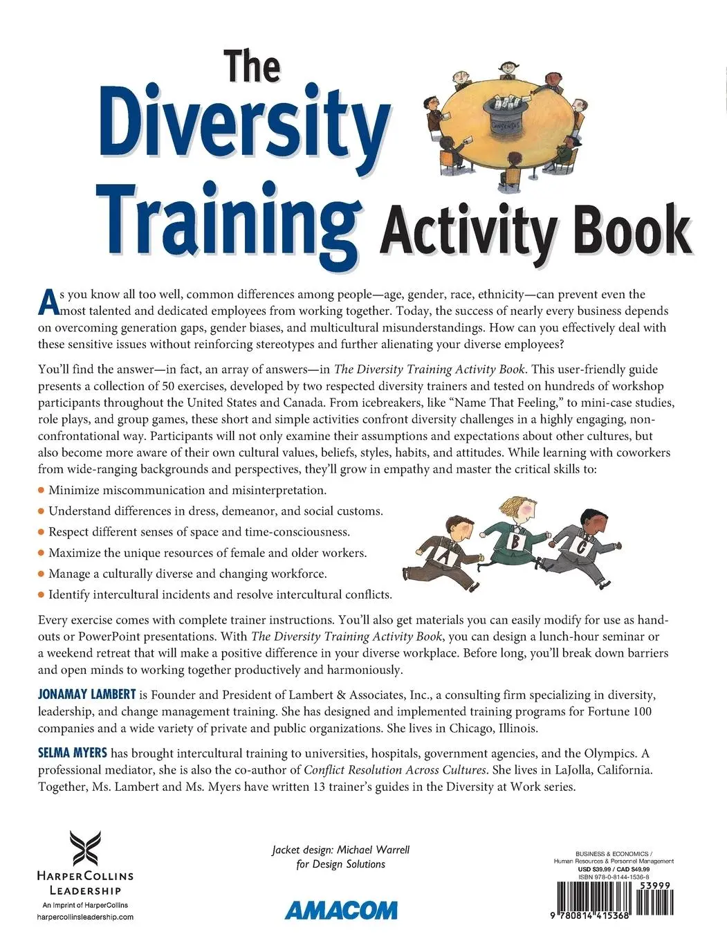 Rückseite: 9780814415368 | The Diversity Training Activity Book | Jonamay Lambert (u. a.) | Buch