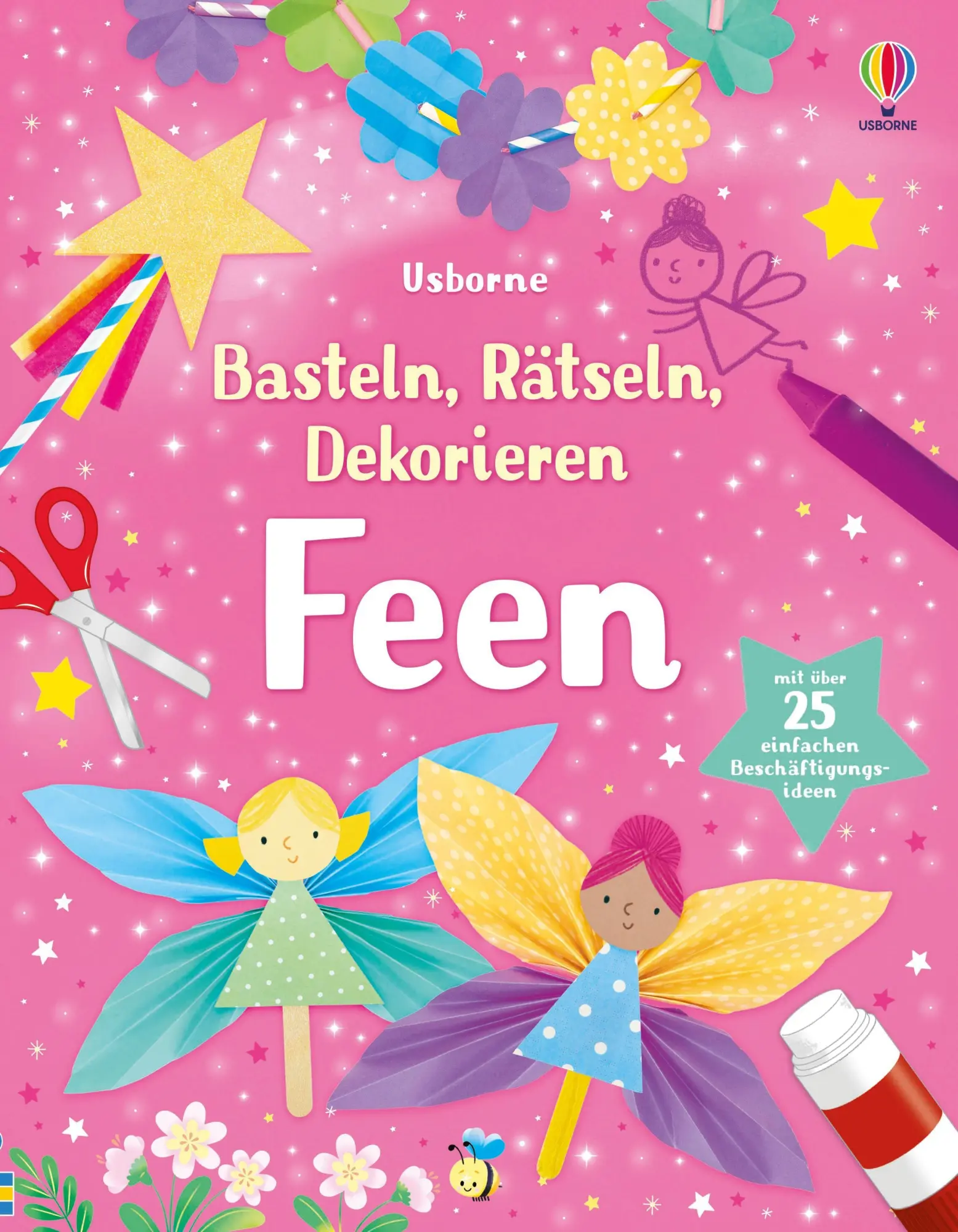 Cover: 9781035705368 | Basteln, Rätseln, Dekorieren: Feen | Sarah Russell | Taschenbuch