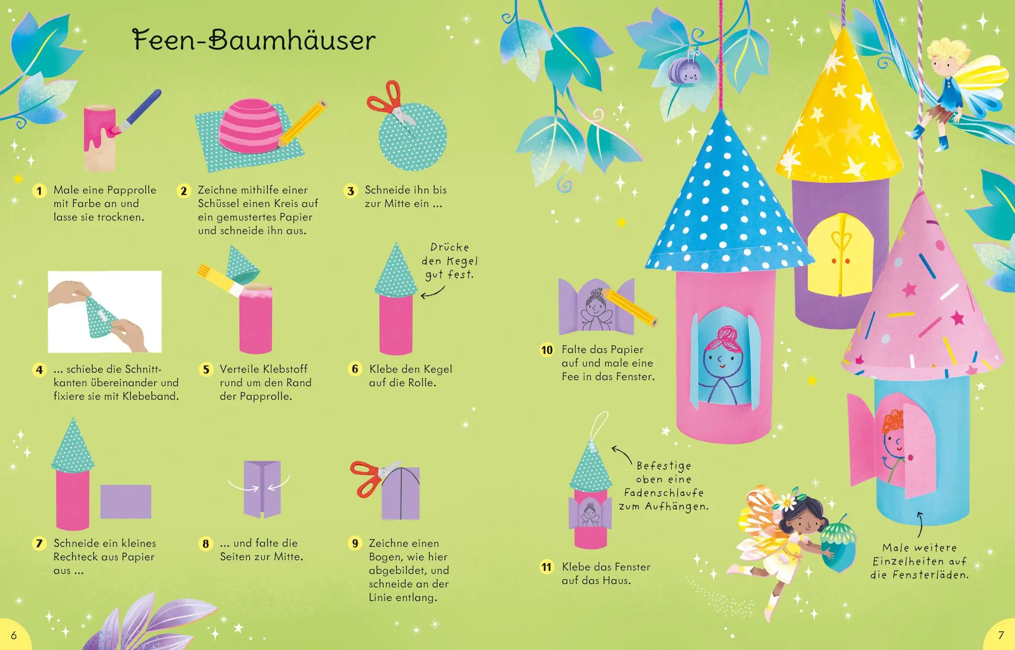 Bild: 9781035705368 | Basteln, Rätseln, Dekorieren: Feen | Sarah Russell | Taschenbuch