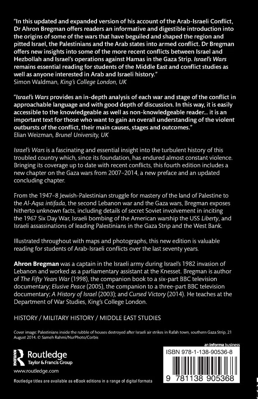 Rückseite: 9781138905368 | Israel's Wars | A History Since 1947 | Ahron Bregman | Taschenbuch