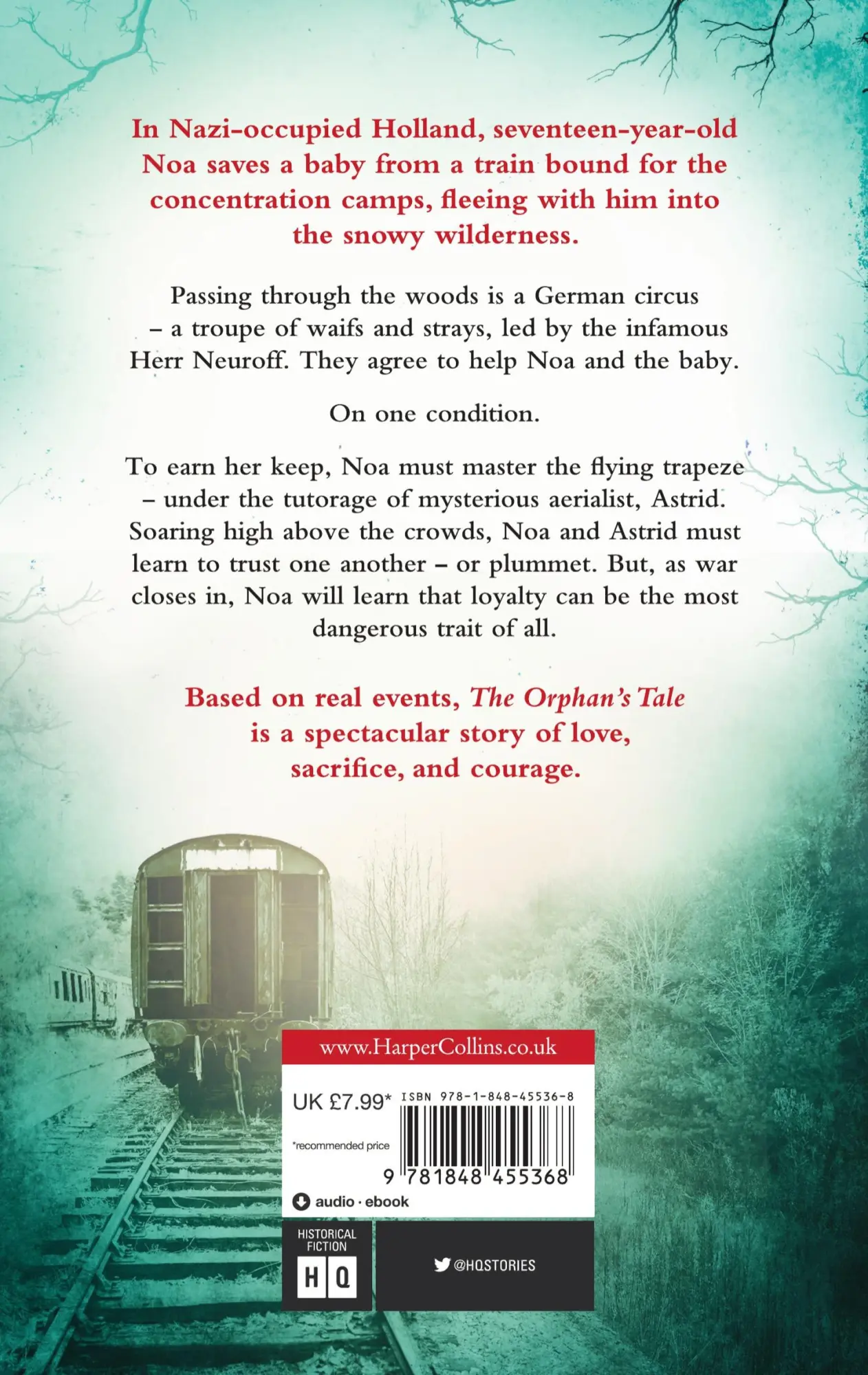 Rückseite: 9781848455368 | The Orphan's Tale | Pam Jenoff | Taschenbuch | Kartoniert / Broschiert