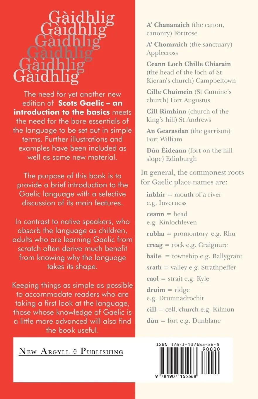 Rückseite: 9781907165368 | Scots Gaelic | an introduction to the basics | George McLennan | Buch
